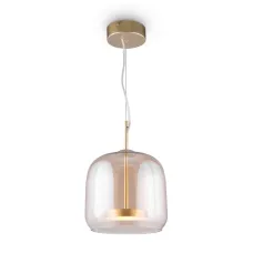 Светильник подвесной  Maytoni Madmen MOD128PL-L6AM LED 6W Латунь