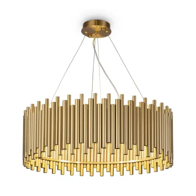 Светильник подвесной Maytoni Coliseo MOD135PL-08BS E27х8х60W Латунь