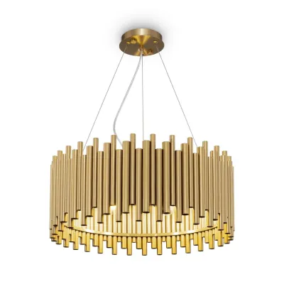 Светильник подвесной Maytoni Coliseo MOD136PL-06BS E27х6х60W Латунь