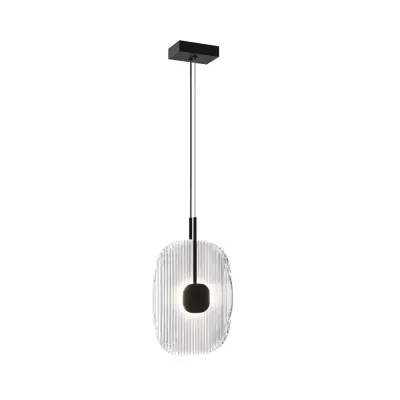 Светильник подвесной  Maytoni Eclipse MOD152PL-L1BK LED 6W Черный