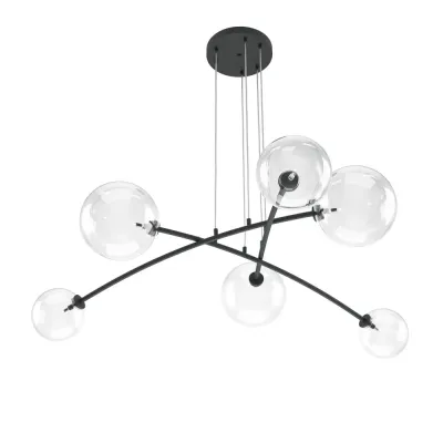 Светильник подвесной Maytoni Mood MOD172PL-06B G4х6х20W Черный