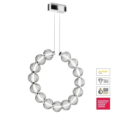 Светильник подвесной  Maytoni Amulet MOD555PL-L23CH4K LED 23W Хром
