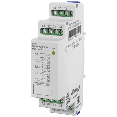 Реле промежуточное МРП-4-1 AC/DC 110В УХЛ4