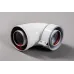 Начальный коаксиальный отвод 90° для всех котлов BAXI кроме ECO Classic / ECO Nova, диам. 60/100 мм