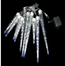 Гирлянда Сосульки 100LED 1.6 м IP65 белая