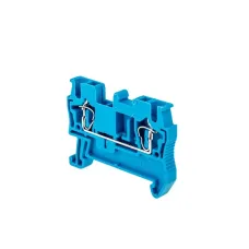 Клемма пружинная проходная, 2.5 мм2, синяя        MTS-2.5BL