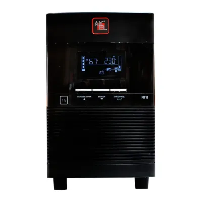 Источник бесперебойного питания Online N711015V36, 1500 ВА/1500 Вт, 1ф/1ф, Tower, с внутренней батареей 36В 9Ач