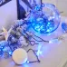 Гирлянда Твинкл Лайт 4 м, темно-зеленый ПВХ, 25 LED, Синий