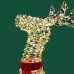 Светодиодная фигура бегущий Олень 88см