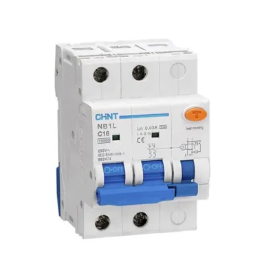 Автомат дифференциальный NB1L 2P C25 30мА тип AC 10кА (54mm) (R)