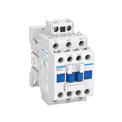 Контактор NC8-9/W 3P 9А AC/DC (100~250В) 1НО+1НЗ (R)