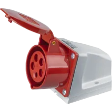 Розетка Navigator 14 296 NCA-SR115-16-380 стационарная наружная 16А 3P+N+PE IP44