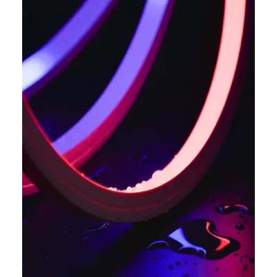 Лента LED NEON 14W/m RGBW IP67 DUAL (упаковка 10м), 3D 20x20 мм угол 120 гр