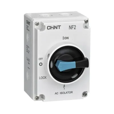 Выключатель-разъединитель NF2-80/3BO 80А в пластиковом коробе IP65