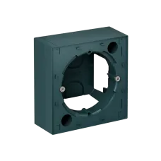 Коробка ATLASDESIGN для наружного монтажа изумруд