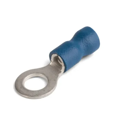 Наконечник кабельный кольцевой изолированный НКИ 2.5-5 серия EasyFix (100шт) с ПВХ манжетой