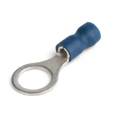 Наконечник кабельный кольцевой изолированный НКИ 2.5-8 серия EasyFix (100шт) с ПВХ манжетой