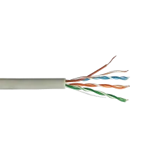 Витая пара UTP 4 пары 25AWG Кат. 5E PVC IN серый 305 м