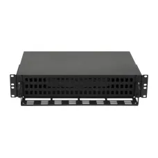 Кросс оптический NIKOMAX 19" Premium Line, 2U, о  72 SC портов или 144 LC портов, выдвижной, со съ  ёмной полкой, черный"