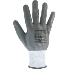 Перчатки нейлоновые бесшовные с полным нитриловым покрытием ArmProtect NN120 р.9