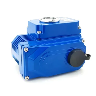TECHNO NP50-DF/24V, 50Nm, электропривод для запорной арматуры, угол поворота 0-90°, с концевыми выключателями, управление открыто/закрыто, напряжение DC2