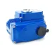 TECHNO NP50-DF/24V, 50Nm, электропривод для запорной арматуры, угол поворота 0-90°, с концевыми выключателями, управление открыто/закрыто, напряжение DC2