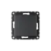 ATLASDESIGN SMART ВЫКЛЮЧАТЕЛЬ 2-клавишный с опциональной нейтралью., Zigbee, сх.1, L(N), 10А, мех., КАРБОН