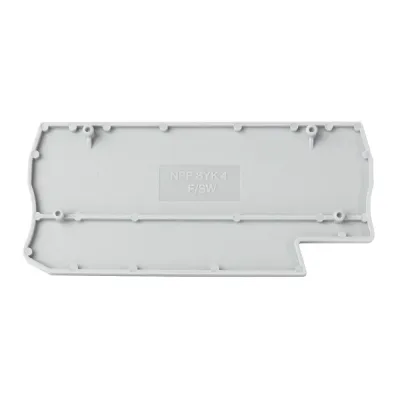 Крышка концевая для клемм SYK 4 F, SYK 4 SW, серая (1 уп-100шт) NPP SYK 4 F/SW-V0 KLR