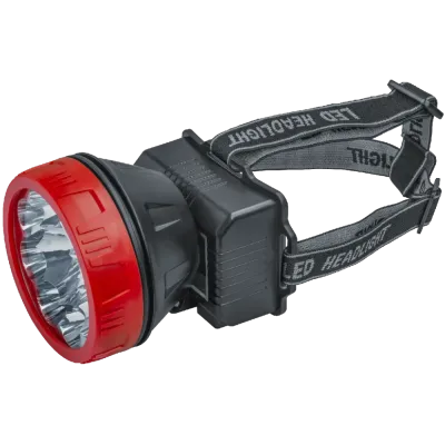 Фонарь Navigator 14 448 NPT-H21-ACCU налоб. 9LED 1Вт,2 реж, Li-ion 0,9Ач