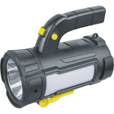 Фонарь светодиодный NPT-SP30-ACCU прожектор кемпинг 1LED 10Вт+2x18LED 3Вт li-ion 6Ач