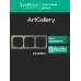 ARTGALLERY рамка 3-постовая, универсальная, шампань