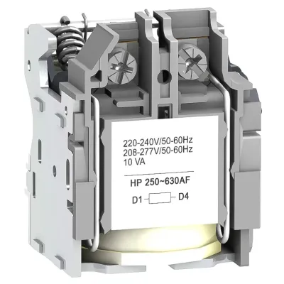 Расцепитель независимый шунтовой НР ВА55-PRO 250AF/630AF, AC400V для выключателей ВА55-PRO 250AF/630AF ЭБ