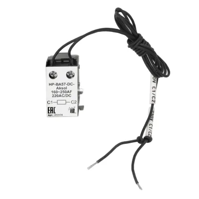 Расцепитель независимый НР ВА57-DC-AKSOL 160~250AF 220AC/DC для выключателей ВА57-DC-AKSOL