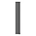 Дизайн-радиатор Royal Thermo Shift Q30 VC2180 - 06 секц., черный матовый