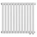 Дизайн-радиатор Royal Thermo Shift Q30 VC2050 - 12 секц. RAL9016