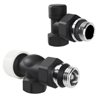 Набор термостатический осевой Design 1/2'М30х1,5  Черный