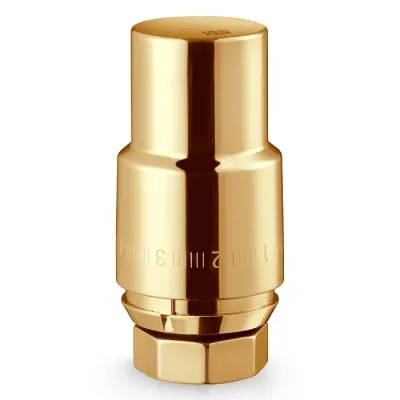 Термоголовка жидкостная Royal Thermo Design М30х1,5 (золото матовое)