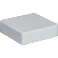 Коробка NSS-DB-100-100-25-4-WH распаячная открытого монтажа для кабель-канала 100х100х25