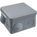 Коробка Navigator 93 247 NSS-DB-80-80-50-7-GR распаячная открытого монтажа