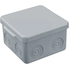 Коробка NSS-DB-80-80-50-GR распаячная открытого монтажа без мембран 80х80х50