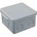 Коробка NSS-DB-80-80-50-GR распаячная открытого монтажа без мембран 80х80х50