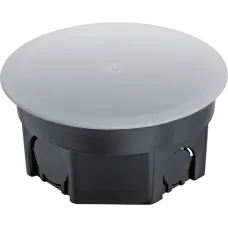 Коробка NSS-DB-SW-100-50-BL распаячная скрытого монтажа с завинчивающейся крышкой черная d100х50