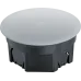 Коробка NSS-DB-SW-100-50-BL распаячная скрытого монтажа с завинчивающейся крышкой черная d100х50