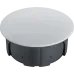 Коробка NSS-DB-SW-68-30-BL распаячная скрытого монтажа для твердых стен с крышкой черная d68х30