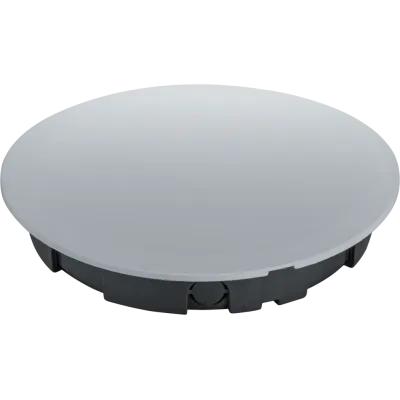 Коробка NSS-DB-SW-93-15-BL распаячная скрытого монтажа для твердых стен с крышкой черная d93х15