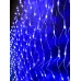 Электрогирлянда Сетка 144 LED уличная синяя
