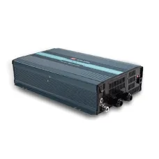 Инвертор DC-AC 2200Вт, Рмакс=2530Вт(3 мин.), Uвх=24(20…33)В DC, Uвых=230В АС (ещё 200, 220, 240), f=50(60) Гц, КНИ<3%, изоляция 3000В AC, в кожухе 470x270x98мм, вес 8.6кг, -25…+70°С, роз