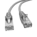 Патч-корд NTSS PREMIUM 2xRJ45/8P8C, T568B FTP CAT5e LSZH 0,5 метра, серый