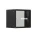 Шкаф настенный телекоммуникационный LIME 9U 550х600х500мм, 2 профиля 19, дверь стеклянная, боковые стенки несъемные, разобранный, черный RAL 9005