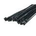 Стяжка кабельная MultiSet 380х7.6 Чёрная (100шт)